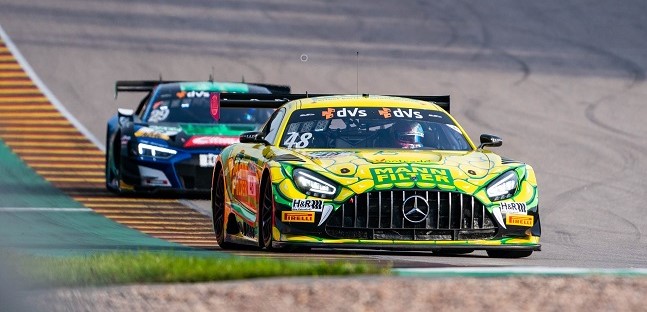 GT Masters, Sachsenring <br />Marciello lanciato verso il titolo