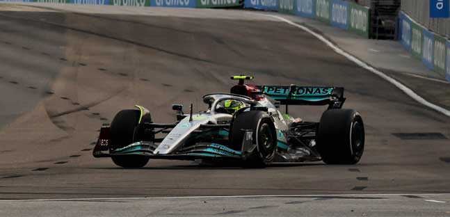 Singapore - Libere 1<br />Hamilton davanti a tutti