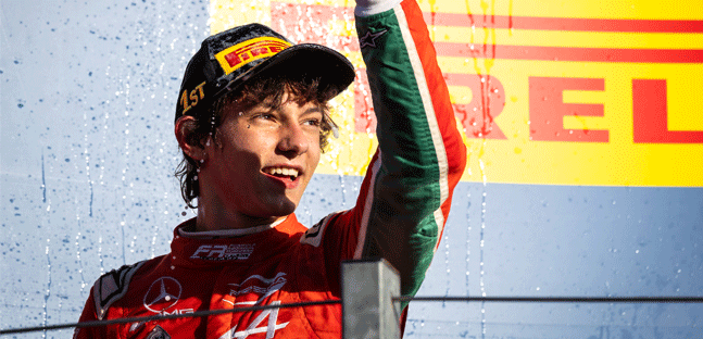 Zandvoort - Gara 2<br />Antonelli vince ed &egrave; campione 2023