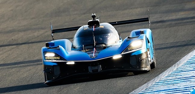 Schumacher ha provato<br />l’Alpine A424 LMDh a Jerez