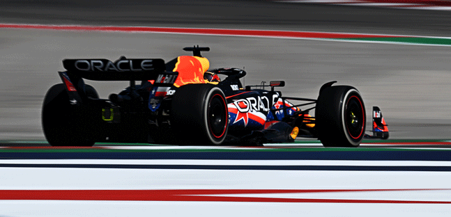 Austin - Prove libere<br />Verstappen leader, Leclerc vicino<br />