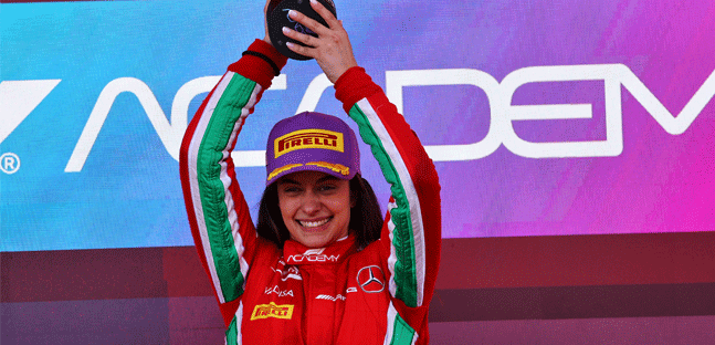 Austin, gara 1<br />Garc&igrave;a, la prima campionessa 