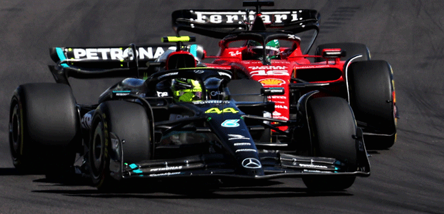 A rischio irregolarit&agrave; i fondi<br />delle vetture di Hamilton e Leclerc