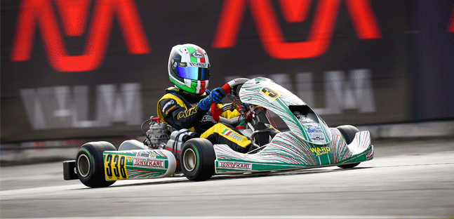 WSK Final Cup a Lonato<br />Busso al top nella OK Junior