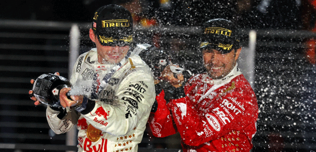 Verstappen e Leclerc show<br />Perez vice campione del mondo