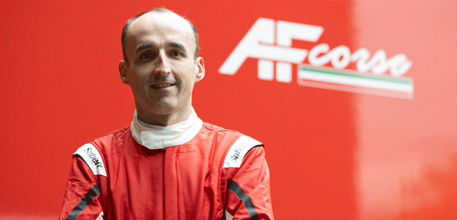 Kubica a Imola con la Ferrari<br />Sar&agrave; un pilota di AF Corse