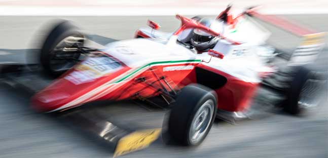 F4 UAE a Dubai - Qualifiche<br />Le pole a Ugochukwu e Lindblad 