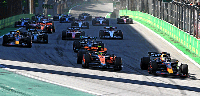 San Paolo - Gara Sprint<br />Verstappen regola Norris