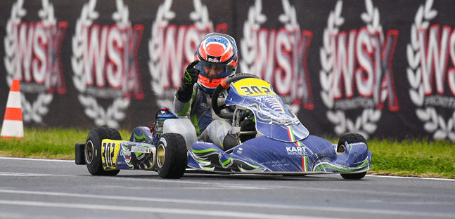 WSK Euro Series a Sarno<br />Martinese fa suo il titolo Junior