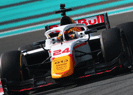 Test a Yas Marina - 3° giorno<br />Hadjar chiude la stagione 2023