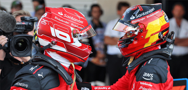 Leclerc-Ferrari fino al 2029<br />Perch&eacute; &egrave; importante confermare<br />per cinque stagioni anche Sainz