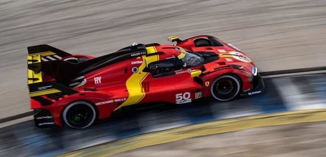 Ferrari due giorni a Sebring per <br />testare l’affidabilit&agrave; della 499P