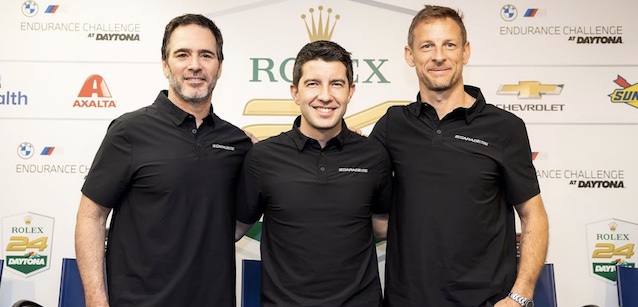 Johnson, Button e Rockenfeller<br />per la NASCAR del Garage 56