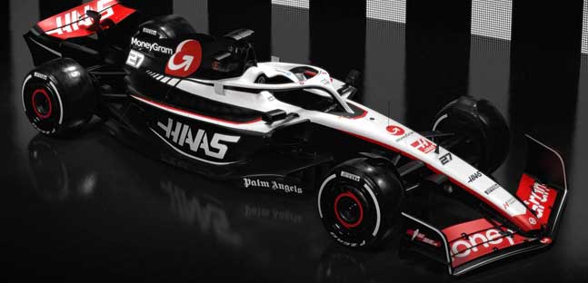 La Haas presenta l'inedita<br />livrea e il nuovo sponsor