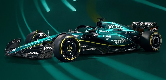 Aston Martin mostra la AMR23<br />Alonso l’arma in pi&ugrave; per risalire la china