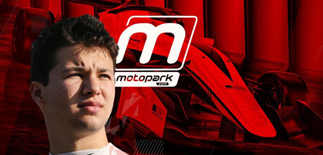 Aron il terzo pilota Motopark