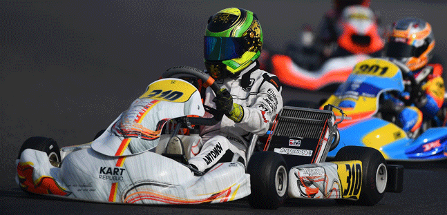 WSK Super Master a Franciacorta<br />Antonov nuovo leader della OKJ