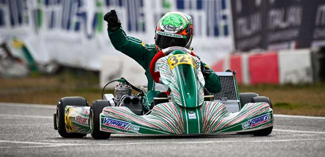 WSK Super Masters a Lonato<br />Tra gli Junior emerge Aksoy