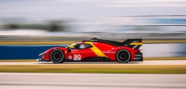 Ferrari &egrave; tornata a Sebring<br />per proseguire i test della 499P<br />