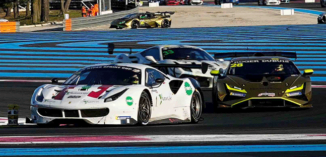 Le Castellet, Sprint-GT <br />Dominio delle Ferrari di SR&R