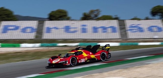 Ferrari: conclusi i test della 499P a<br />Portim&atilde;o in vista dell’esordio di Sebring