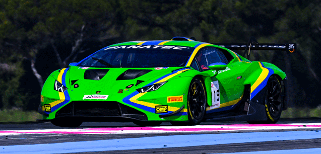 Il team Sospiri con tre <br />Huracan nella serie Sprint