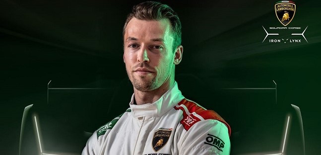 Lamborghini annuncia Kvyat<br />per il suo programma LMDh 