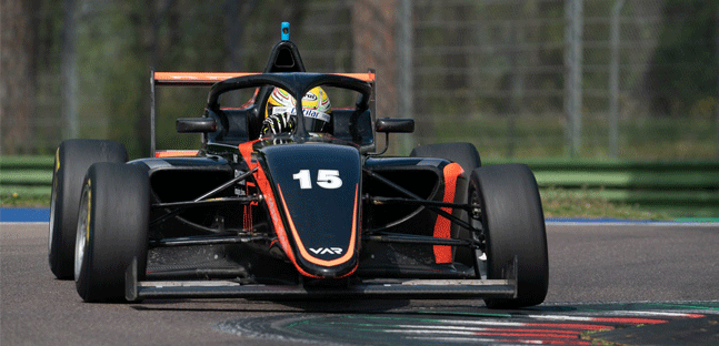 Test a Imola, 4° giorno<br />Badoer firma la 'pole' finale