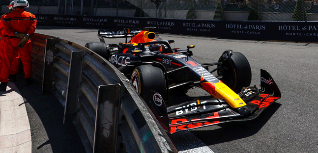 Montecarlo - Libere 2<br />Verstappen braccato dalle due Ferrari