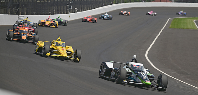 Indy, Carb Day<br />Sato in una sessione intensa