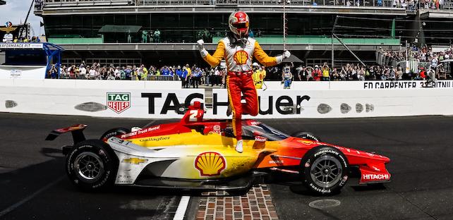 500 Miglia di Indianapolis <br />Newgarden all'ultimo giro su Ericsson