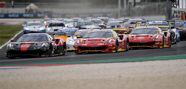 Pieno di iscritti a Misano<br />per la "prima" del GT Sprint