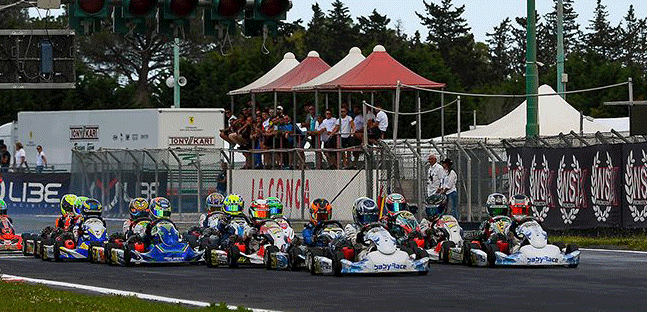 WSK Super Cup by Mini a La Conca<br />Baby Race inizia al top<br />