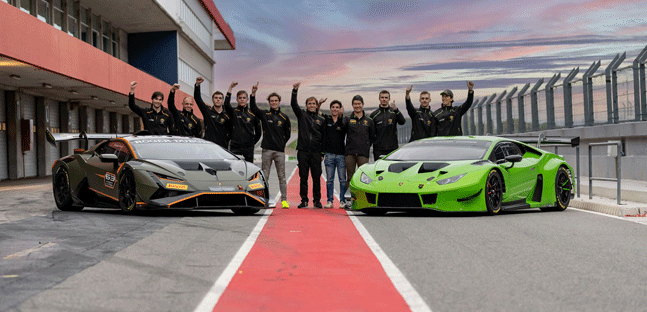 Ecco i nomi di tutti i piloti Junior<br />Lamborghini per GT3 e Super Trofeo