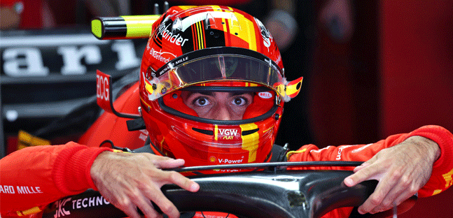 Sainz cerca il rinnovo del<br />contratto Ferrari entro il 2023