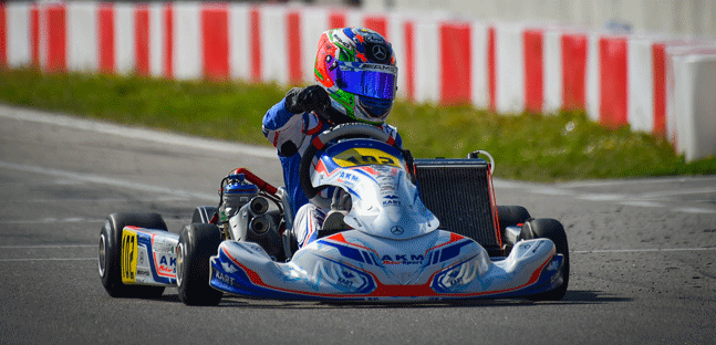 Nasce il team AKM by Kart Republic<br />Antonelli jr coach e tester dei telai<br />