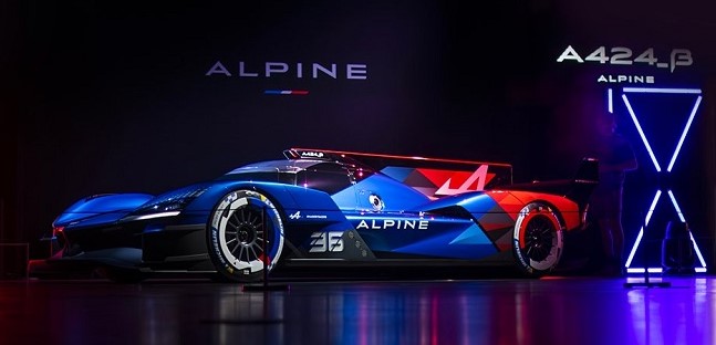 Alpine svela la A424_β LMDh<br />Telaio Oreca e V6 3.4 Mecachrome