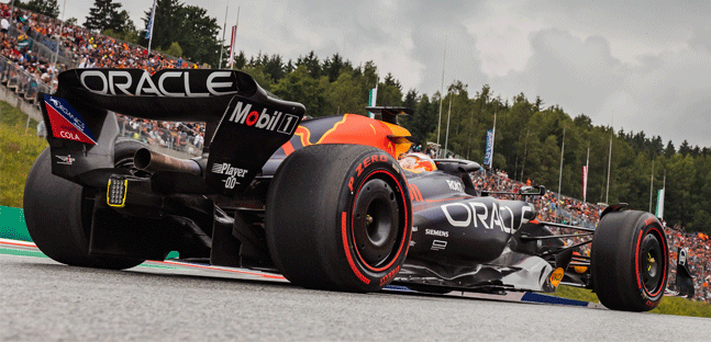 Spielberg - Shootout<br />Verstappen e Perez davanti