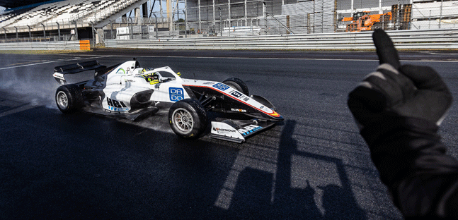 Zandvoort - Gara 1<br />Masson di rimonta<br />