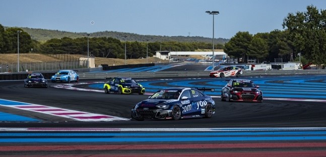 TCR Europe, Le Castellet<br />Dominio Audi, Target abbandona