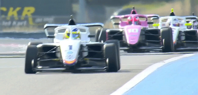 Le Castellet, gara 1<br />Prima vittoria per Marti