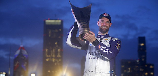 Chicago, gara<br />Van Gisbergen, veni vidi vici