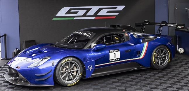 Maserati: svelata a Spa la MC20 GT2<br />Il ritorno del Tridente nelle corse GT