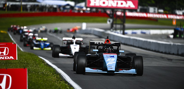 USF Pro 2000 a Mid-Ohio<br />Rowe allunga con il quarto successo 