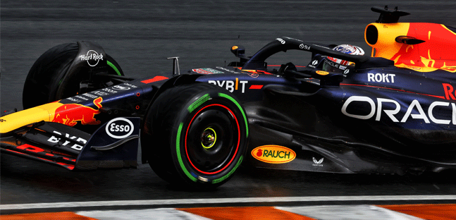 Zandvoort - Libere 3<br />Verstappen leader con la pioggia