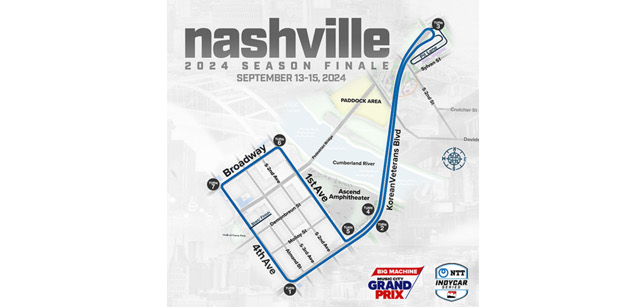 Nashville ospiter&agrave; la finale IndyCar 2024