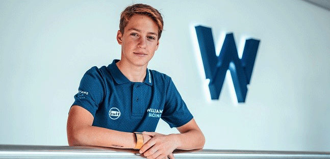 Bondarev, campione europeo karting,<br />entra nella Academy della Williams