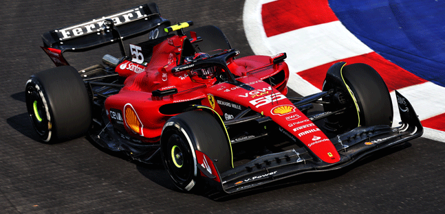 Singapore - Libere 3<br />Sainz tiene la Ferrari al comando
