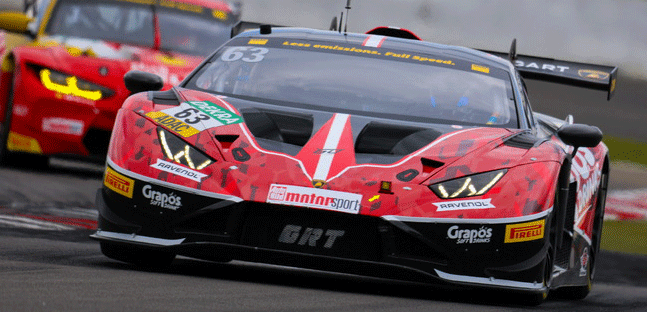 Caldarelli a Spielberg<br />con la Huracan di Grasser