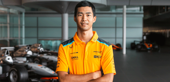 Hirakawa, campione del mondo WEC,<br />nuova riserva 2024 del team McLaren